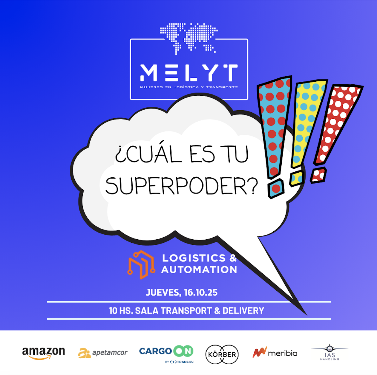 Encuentro MELYT en la Feria Logistics & Automation 2025