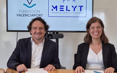 MELYT y la Fundación Valenciaport firman un convenio de colaboración para impulsar la igualdad y el desarrollo profesional en el sector logístico